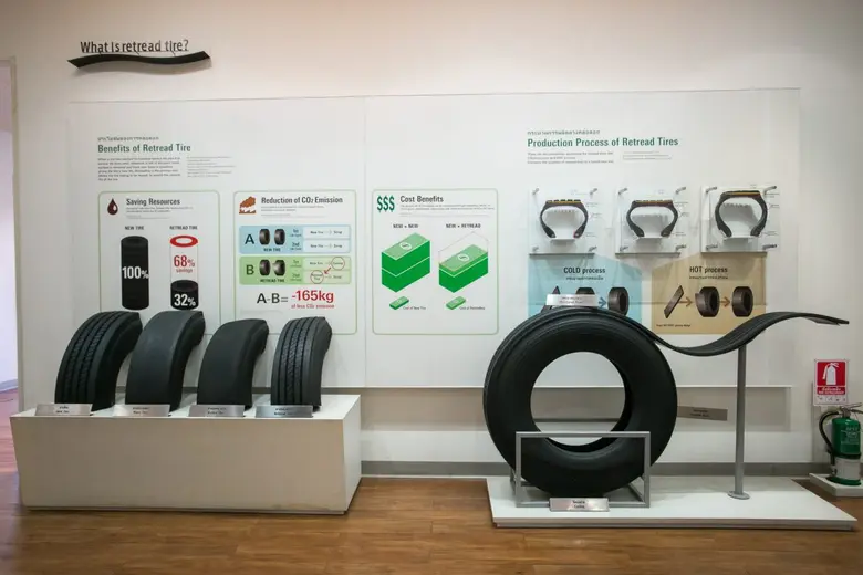 Bridgestone Welcomes Representatives from Department of Land Transport and Transport Operators to "Bridgestone Bandag Retread Center" and "Thai Bridgestone Proving Ground"