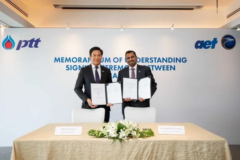 ปตท. จับมือ AET พัฒนาเรือขนส่งใช้เชื้อเพลิงกรีนแอมโมเนีย เพื่อขับเคลื่อนนโยบาย Net Zero Emission