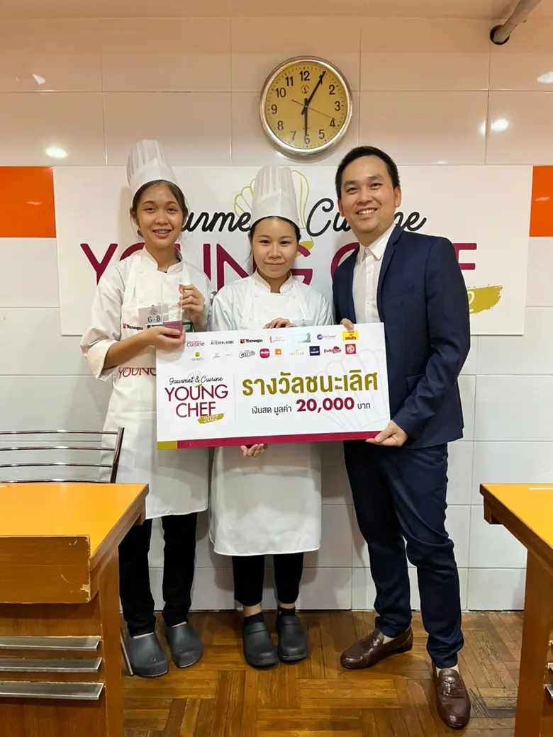 พอลดีย์ ร่วมมอบรางวัลผู้ชนะการแข่งขัน "Gourmet &amp; Cuisine Young Chef 2022"