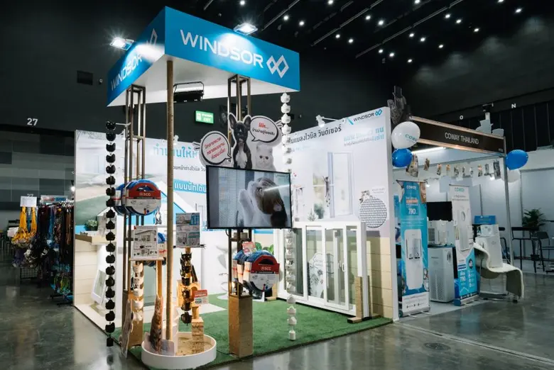 วินด์เซอร์" เอาใจคนรักสัตว์เลี้ยง เปิดตัวนวัตกรรมมุ้งไวนิล รุ่น "Pet Friendly"                                  ในงาน Pet Expo 2022 เหนียว ทน ปลอดภัย น้องหมาแมวจะซนแค่ไหน ก็สบายใจว่าเอาอยู่
