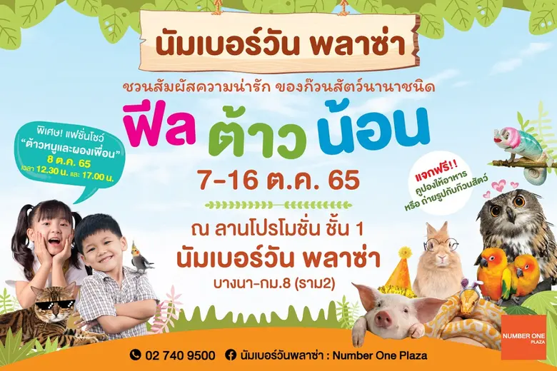 นัมเบอร์วัน พลาซ่า บางนา กม.8 ชวนสัมผัสคว...