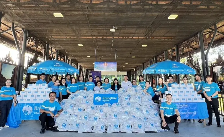 ธนาคารกรุงไทย ห่วงใยประชาชนผู้ประสบอุทกภัยในหลายพื้...