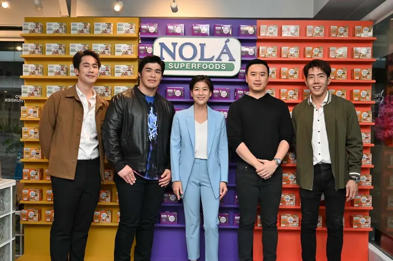 เปิดตัวอบอุ่น "โน๊ต-วิเศษ" เดินหน้าลุยต่อ ปั้นธุรกิจ "โนล่า ซุปเปอร์ฟู้ดส์" ภายใต้คอนเซ็ปต์ "Be you, Be the next level"