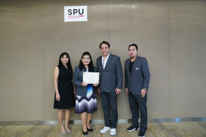 ม.ศรีปทุม คว้ารางวัลสถานศึกษาปลอดภัยดีเด่น 4 ปีซ้อน