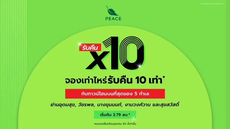 บริษัท พีซแอนด์ลีฟวิ่ง จำกัด (มหาชน) ผู้พ...