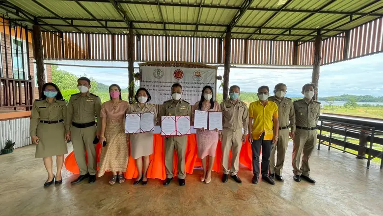 สำนักงานพัฒนาฝีมือแรงงานตราดร่วมพิธีลงนาม...