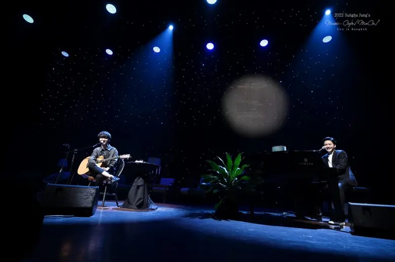 แสงออกหูไม่เกินจริง! คอนเสิร์ต "ซองฮา จอง" กีตาร์ 1 ตัวเติมเต็มหัวใจผู้ชมทั้งฮอลล์ คอลแลบเปียโน "โต๋" ดีแบบตะโกน แฟนคลับลั่นปีหน้าต้องมาอีก!!