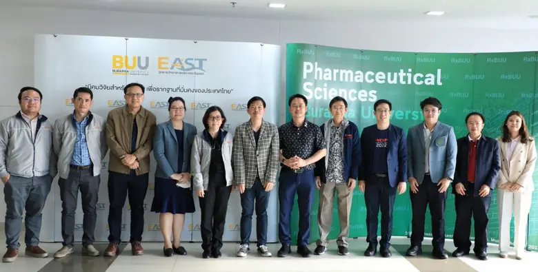 สกสว. เยี่ยมชมผลการดำเนินงาน ม.บูรพา พร้อ...