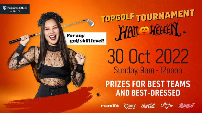 สนุกกับเทศกาลฮัลโลวีน ที่ ท็อปกอล์ฟ เมกาซิตี้ในธีม DEVILS &amp; ANGELS