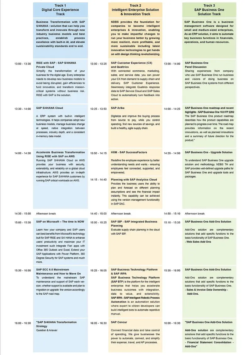 NTT DATA Business Solutions (TH) เดินหน้าจัดสัมมนาบริการ Cloud Solution
