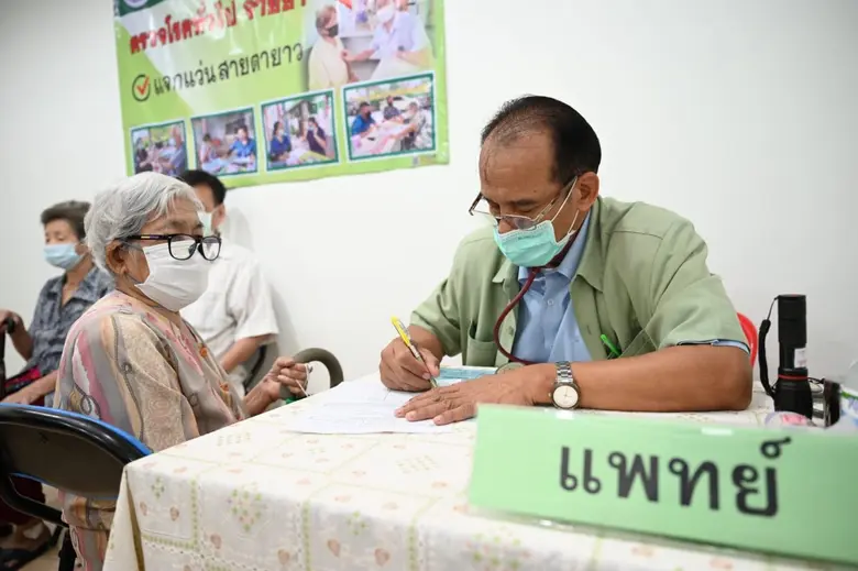 มูลนิธิป่อเต็กตึ๊ง จัดโครงการ "ป่อเต็กตึ๊งห่วงใย สุขภาพชุมชน" (นำร่อง) จัดหน่วยแพทย์สงเคราะห์ชุมชนขยายพื้นที่เชิงรุก