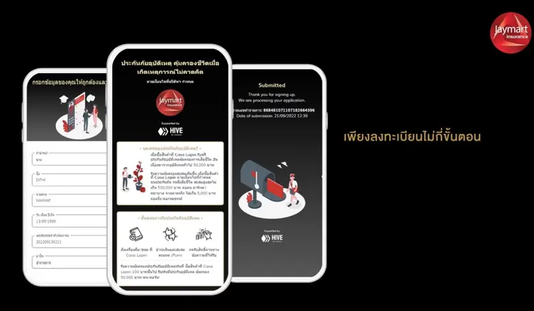 HIVE by Income ร่วมกับเจมาร์ท ประกันภัย แจกฟรีประกันอุบัติเหตุส่วนบุคคล เมื่อซื้อกาแฟที่ Casa Lapin