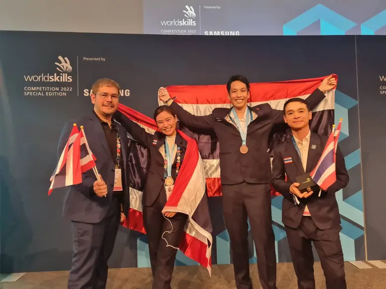 ไทยเฮ คว้าอีก 2 เหรียญฝีมือยอดเยี่ยมในเวทีระดับโลก