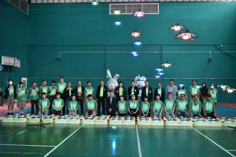 ครบรอบ 63 ปี วช. เดินหน้าถ่ายทอดเทคโนโลยีโดรนแปรอักษร