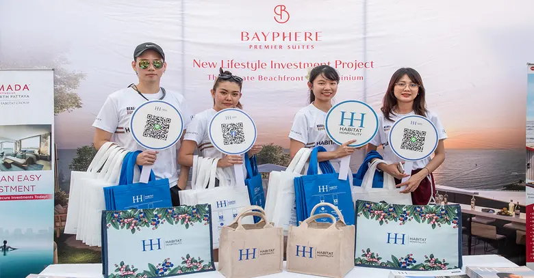 ฮาบิแทท ฮอสพิทัลลิตี้ ร่วมสนับสนุนงาน PATTAYA INTERNATIONAL BIKINI BEACH RACE 2022