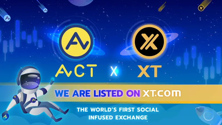 เหรียญ ACT ของไทยสุดเจ๋ง! ลิสต์ขึ้น XT.COM ขยายฐานสู่ตลาดโลก