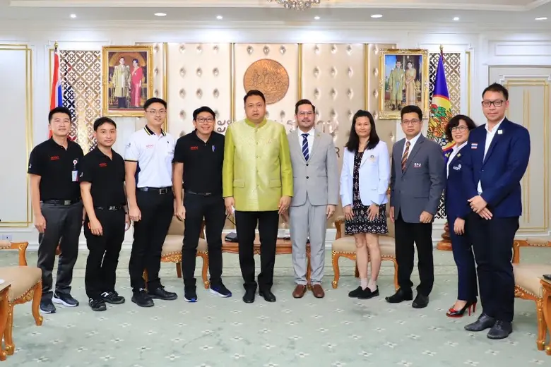 ตัวแทนคณะดิจิทัลมีเดีย มหาวิทยาลัยศรีปทุม...