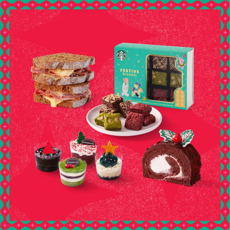 สตาร์บัคส์เสิร์ฟความสุขผ่านเครื่องดื่ม ขนม และดริ๊งค์แวร์คอลเลคชันใหม่ ฉลองรับเทศกาลคริสต์มาส