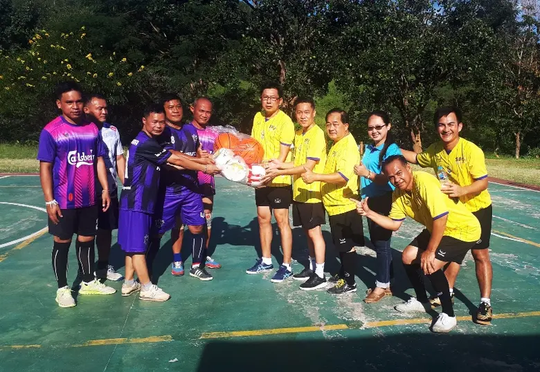 SRIPATUM USR มอบอุปกรณ์กีฬาให้โรงเรียนบ้านห้วยกะโปะ จ.เพชรบูรณ์