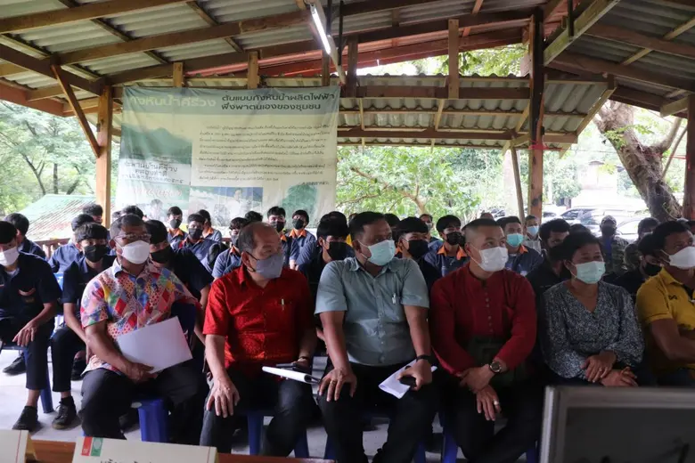 มจธ.หนุนชุมชนจัดทำแผนแม่บทกังหันน้ำขนาดเล็กสู่การบริหารจัดการน้ำในพื้นที่คีรีวง