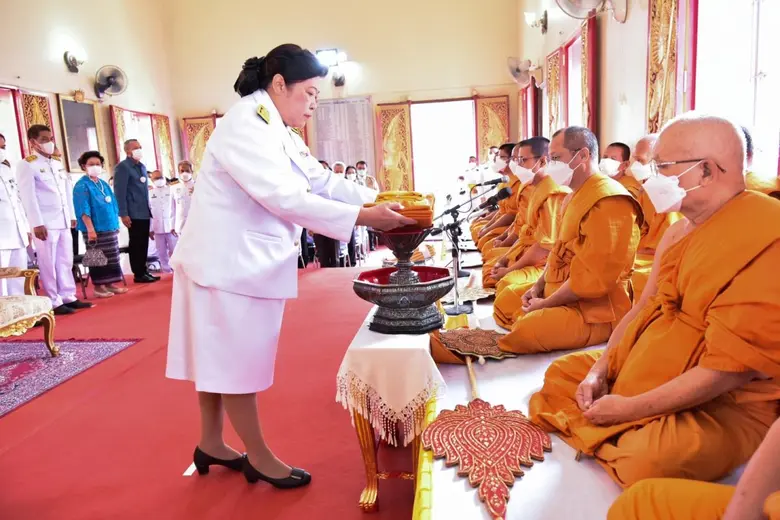 วช. ถวายผ้าพระกฐินพระราชทาน ประจำปี 2565 ณ วัดมณีบรรพตวรวิหาร จ.ตาก