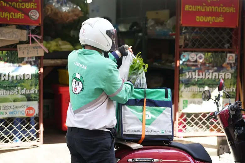 LINE MAN MART เผยปัจจุบันมีร้านค้ารายย่อย...