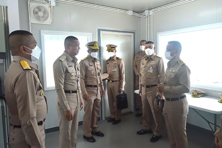 เลขาธิการ ศรชล. ตรวจเยี่ยมทีมปฏิบัติการ BLACKJACK เสริมเขี้ยวเล็บเช็คเป้าเรือทะเล