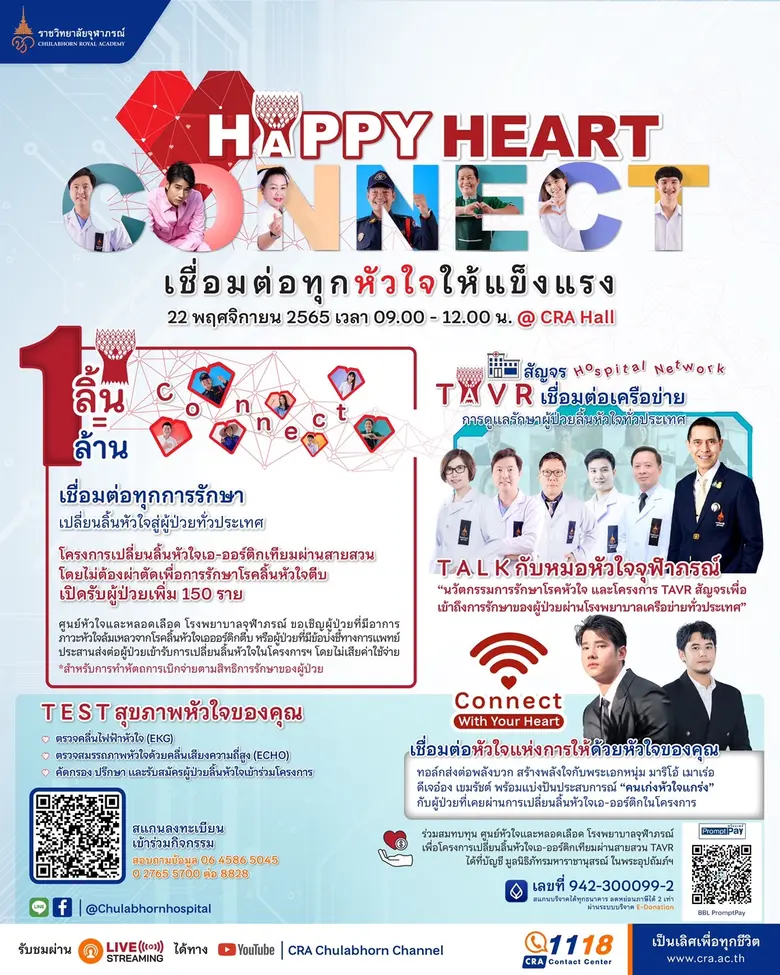ศูนย์หัวใจและหลอดเลือด โรงพยาบาลจุฬาภรณ์ ...