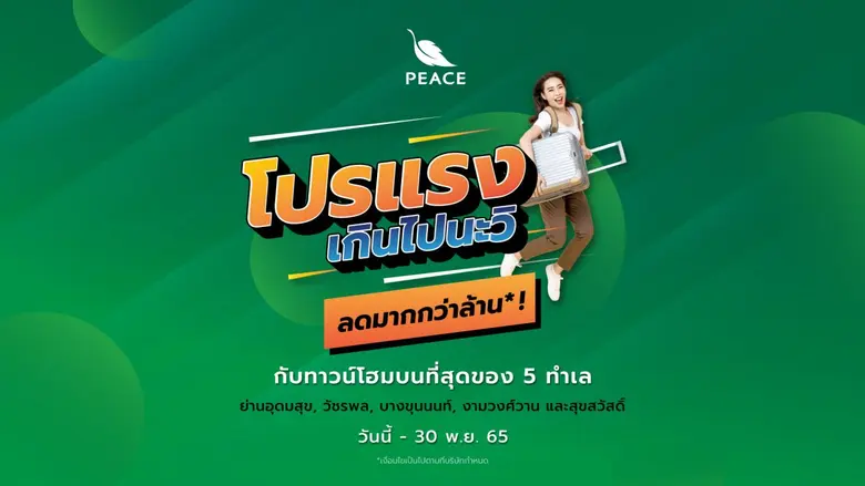 บริษัท พีซแอนด์ลีฟวิ่ง จำกัด (มหาชน) หรือ...
