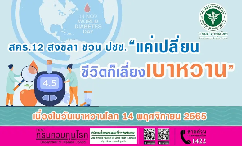 สำนักงานป้องกันควบคุมโรคที่ 12 จังหวัดสงข...