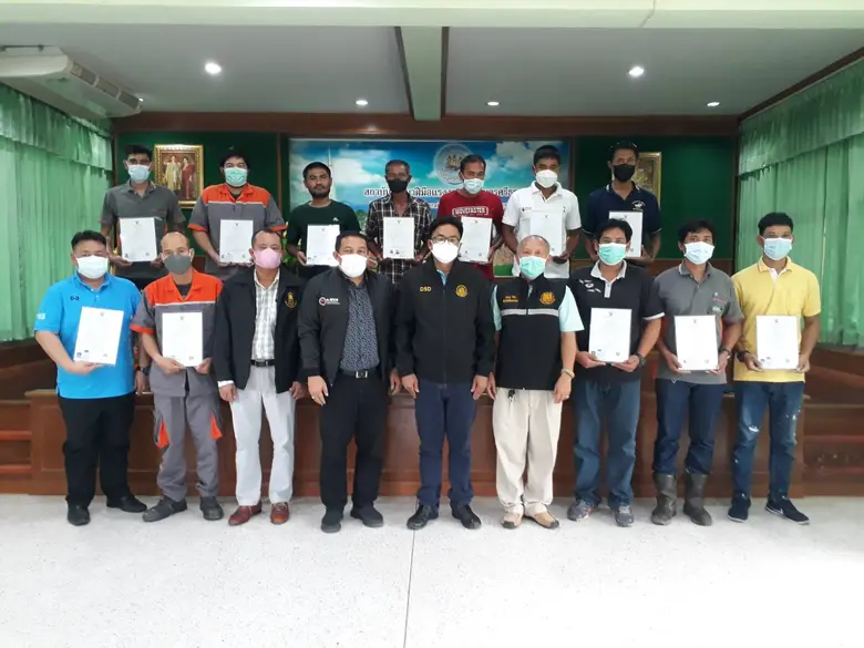 สถาบันพัฒนาฝีมือแรงงาน 22 นครศรีธรรมราช ประเมินความรู้ความสามารถให้พนักงานในสถานประกอบกิจการ จังหวัดนครศรีธรรมราช