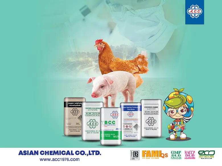 คอปเปอร์ซัลเฟต เป็นสารประกอบทองแดง กำจัดเ...