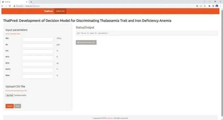 ม.มหิดล เยียวยาปัญหาสาธารณสุขและเศรษฐกิจโลก คิดค้นโปรแกรม"ThalPred" ช่วยวินิจฉัยโรคโลหิตจางจากพันธุกรรม "ธาลัสซีเมีย" ด้วย AI