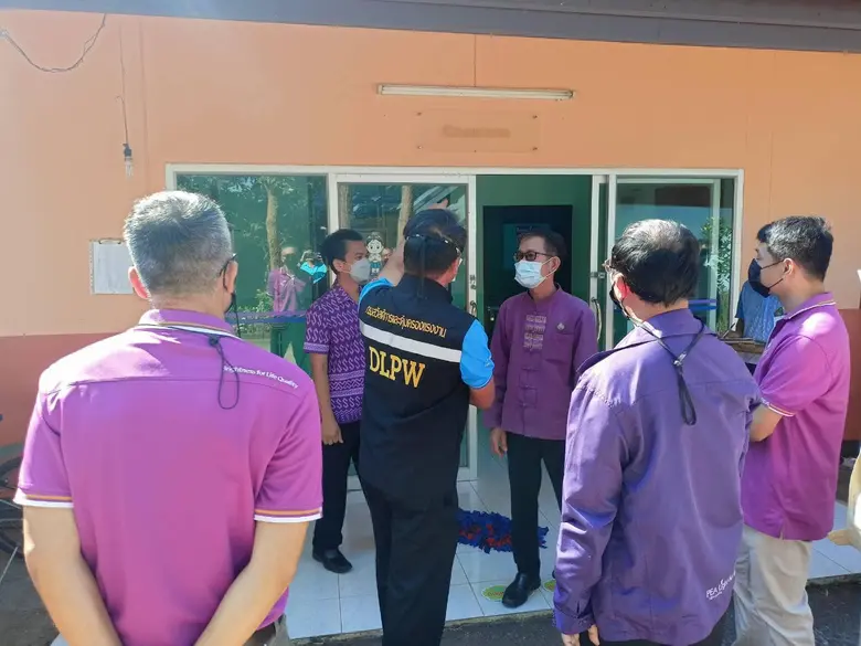 สำนักงานพัฒนาฝีมือแรงงานแม่ฮ่องสอน ร่วมตรวจสอบระบบไฟฟ้าภายในอาคาร อุปกรณ์ และอาคารสถานที่ของศูนย์การศึกษาพิเศษ ประจำจังหวัดแม่ฮ่องสอน