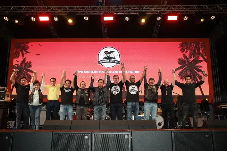 ต้อนรับครั้งแรกของเทศกาลมอเตอร์ไซค์และดนต...