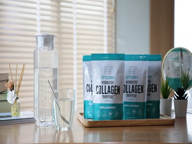 IHL สุดล้ำ! เปิดตัวโปรดักส์ใหม่ "คอลลาเจนผลิตจากหนังวัว" รายแรกของไทย ลงทุนผ่านบ.ย่อย "อินเตอร์กรีน" ภายใต้แบรนด์ "Chojen"