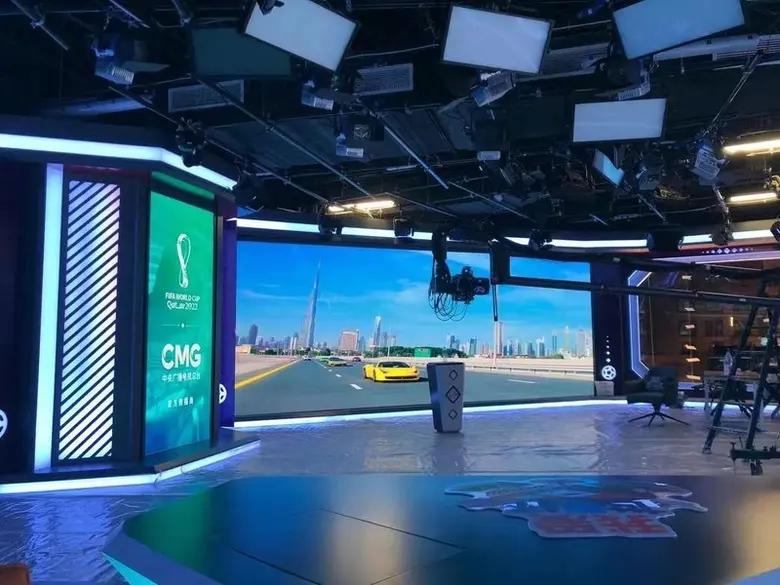 จอแอลอีดีของ "ยูนิลูมิน" เป็นดาวเด่นทั้งในและนอกสนามกาตาร์เวิลด์คัพ ด้วยพื้นที่ติดตั้งรวม 3,600 ตารางเมตร