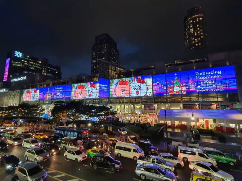 Show ในรูปแบบ 3D illusion บนจอยักษ์ The P...