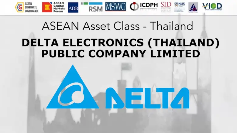 Delta Electronics (Thailand) PCL. was inc...