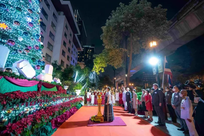 โรงแรมอนันตรา สยาม กรุงเทพ จัดงานฉลองคริสต์มาสการกุศล ปี 2565