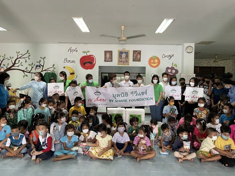 "วีวี แชร์" เดินหน้าสานต่อสร้างความสมดุลในสังคม ส่งมอบอาหารส่วนเกิน  ให้แก่ผู้ยากไร้ สู่การสร้าง วีวี แชร์ โมเดล กระจายการแบ่งปันทั่วประเทศ
