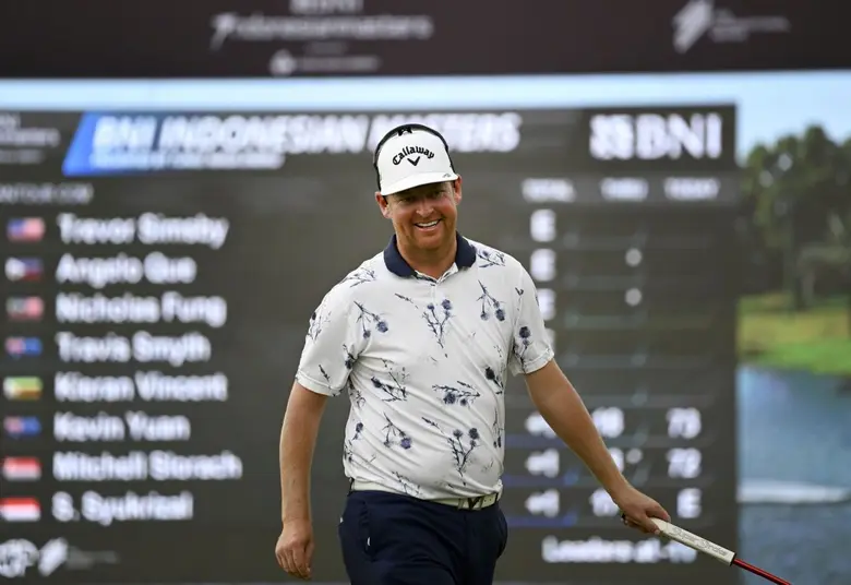 "สาริศ" ขยับขึ้นนำร่วมกอล์ฟ บีเอ็นไอ อินโดนีเซียน มาสเตอร์ส รอบสอง