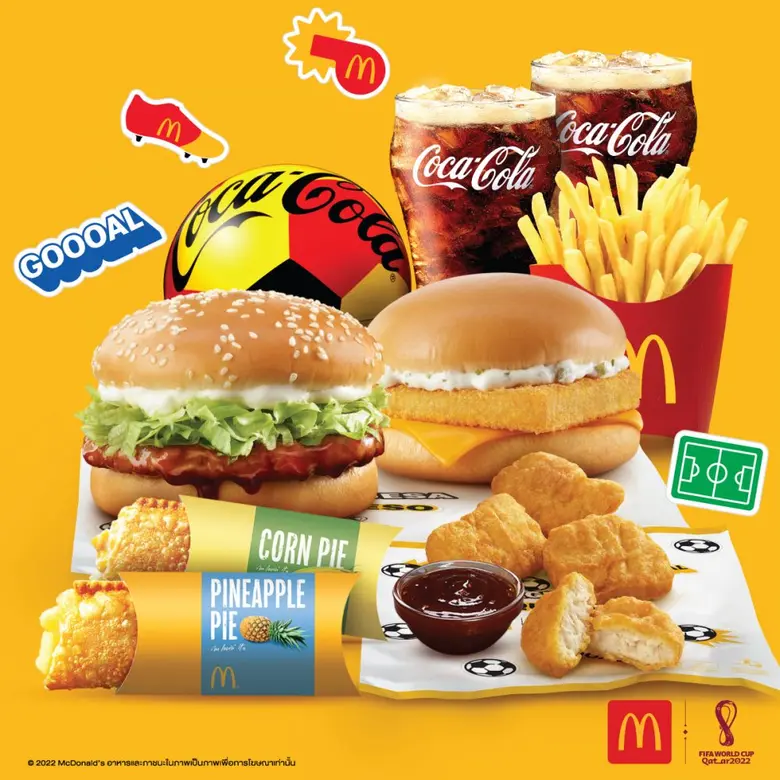 ช้อปปี้ ส่งแคมเปญ "Shopee เชียร์แชมป์โลก ลดสนั่น 2022" มัดใจแฟนบอล  แนะนำไอเทมพิเศษที่ต้องมีรับศึกฟุตบอลโลก พร้อมปักหมุด 5 เมนูสุดฮอตบน ShopeeFood