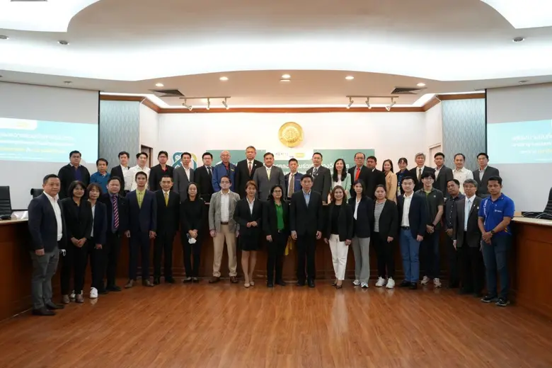 บพข. ดัน วีกรีน สมอ. พัฒนามาตรฐานระบบการจัดการเศรษฐกิจหมุนเวียนองค์กร ตอบรับความต้องการภาคเอกชน นำร่อง 32 บริษัท ผลักดัน BCG ของประเทศ