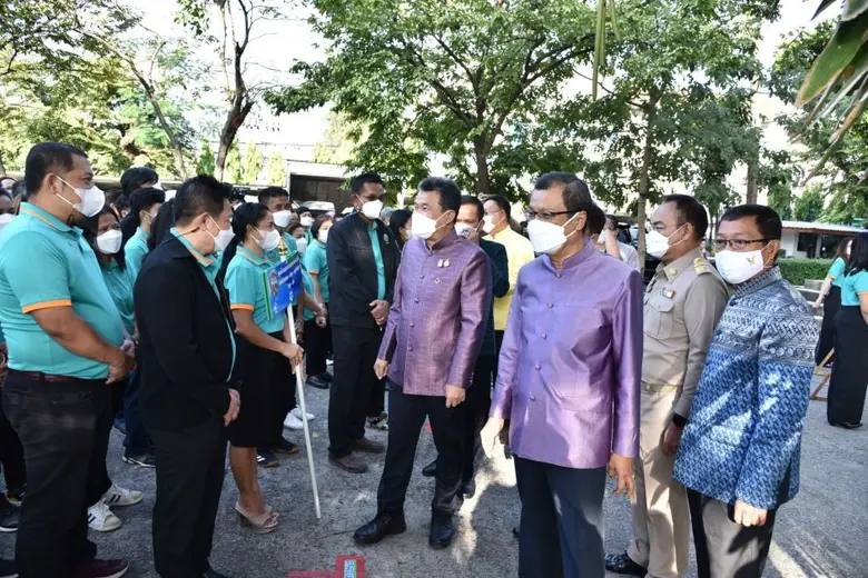ปลัดกระทรวงมหาดไทย เปิดโครงการเดินสำรวจออกโฉนดที่ดินและรังวัดรูปแปลงโฉนดที่ดิน