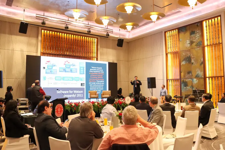 CMKL University Held the Dinner Symposium Under the Topic of "Prepare for Sustainable Future: Tackling World Crisis Through Artificial Intelligence"