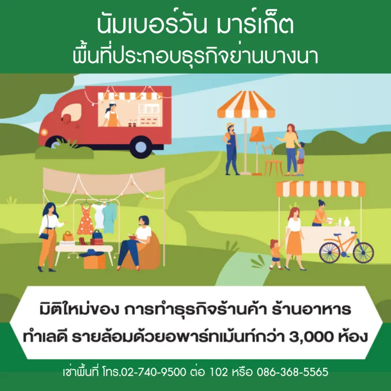 นัมเบอร์วัน มาร์เก็ต Community Market บาง...