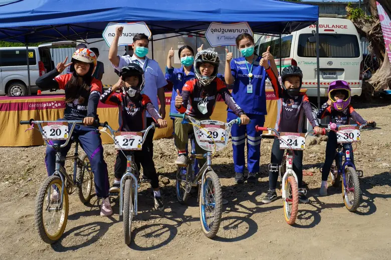 โรงพยาบาลไทยนครินทร์ สนับสนุนหน่วยปฐมพยาบ...