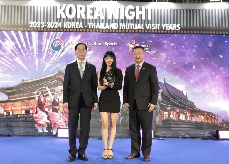 นายคิม ชังซิล ประธานองค์การส่งเสริมการท่อ...