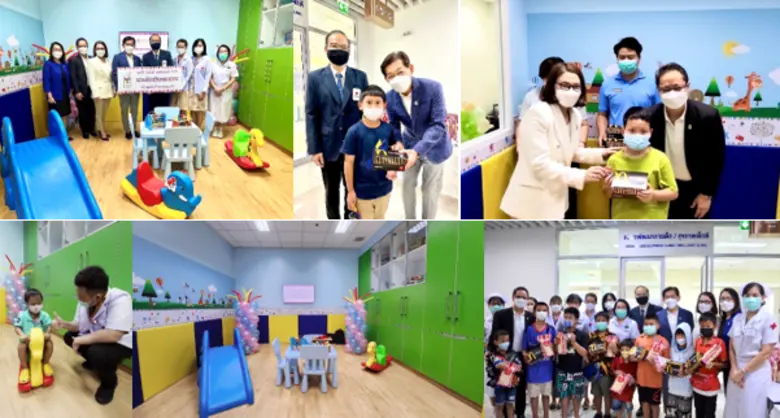 มูลนิธิโรนัลด์ แมคโดนัลด์ เฮาส์ ประเทศไทย จัดความสุขส่งท้ายปี มอบห้องสันทนาการเด็กแก่โรงพยาบาลสมเด็จพระบรมราชเทวี ณ ศรีราชา